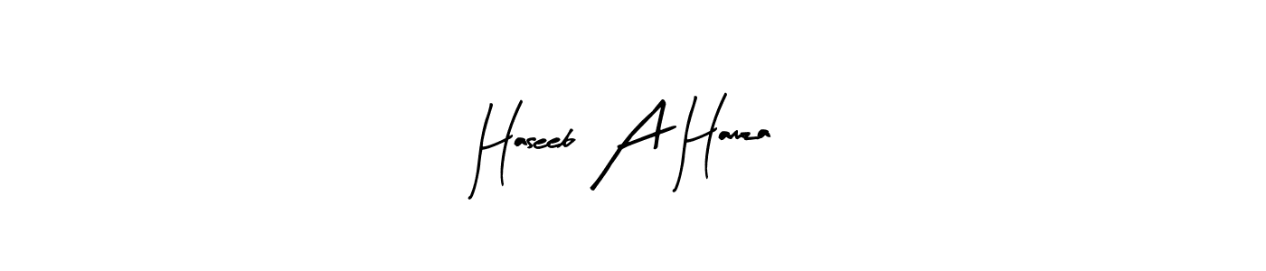 This is the best signature style for the Haseeb A Hamza name. Also you like these signature font (Arty Signature). Mix name signature. Haseeb A Hamza signature style 8 images and pictures png