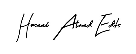 Similarly Arty Signature is the best handwritten signature design. Signature creator online. You can use it as an online autograph creator for name Haseeb Ahmed Edits. Haseeb Ahmed Edits signature style 8 images and pictures png
