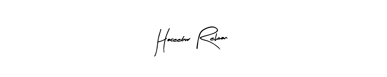 Design your own signature with our free online signature maker. With this signature software, you can create a handwritten (Arty Signature) signature for name Haseebur Rehman. Haseebur Rehman signature style 8 images and pictures png