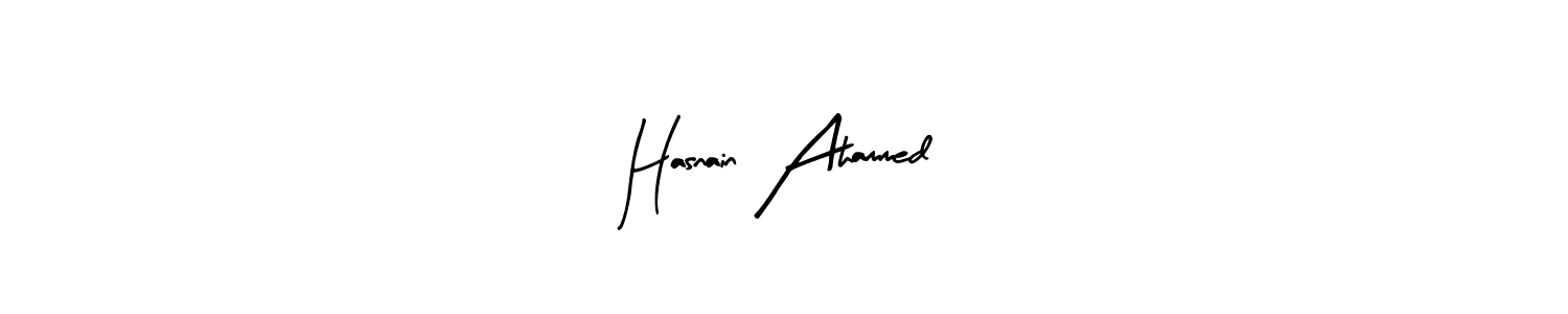 Once you've used our free online signature maker to create your best signature Arty Signature style, it's time to enjoy all of the benefits that Hasnain Ahammed name signing documents. Hasnain Ahammed signature style 8 images and pictures png