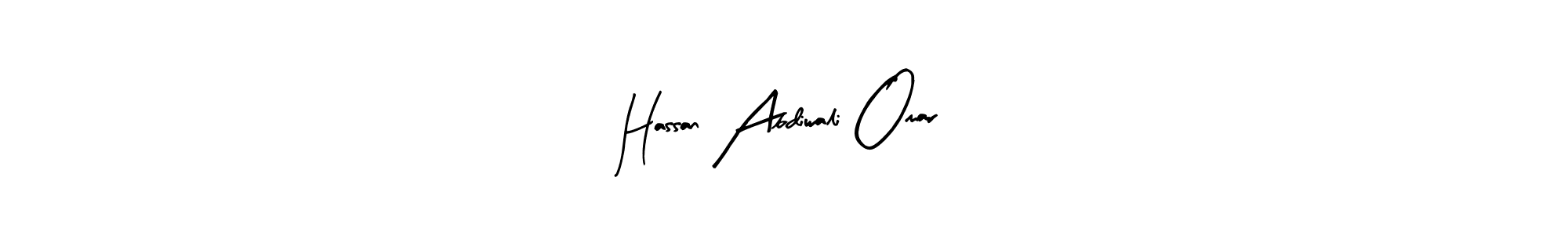 Also we have Hassan Abdiwali Omar name is the best signature style. Create professional handwritten signature collection using Arty Signature autograph style. Hassan Abdiwali Omar signature style 8 images and pictures png