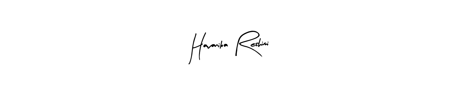You should practise on your own different ways (Arty Signature) to write your name (Havanika Reshimi) in signature. don't let someone else do it for you. Havanika Reshimi signature style 8 images and pictures png