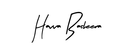 Arty Signature is a professional signature style that is perfect for those who want to add a touch of class to their signature. Get Havva Basheera name fancy signature for free. Havva Basheera signature style 8 images and pictures png
