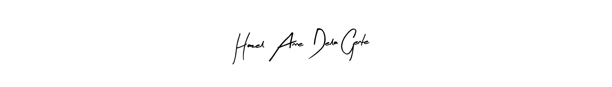 How to make Hazel Anne Dela Gente signature? Arty Signature is a professional autograph style. Create handwritten signature for Hazel Anne Dela Gente name. Hazel Anne Dela Gente signature style 8 images and pictures png