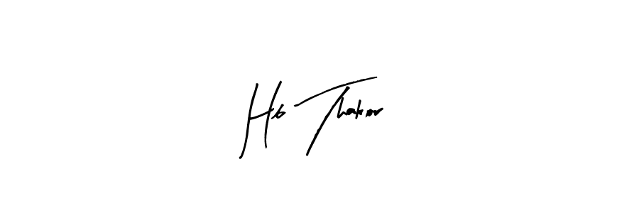 Make a beautiful signature design for name Hb Thakor. Use this online signature maker to create a handwritten signature for free. Hb Thakor signature style 8 images and pictures png