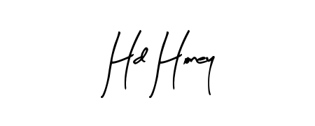 How to make Hd Honey name signature. Use Arty Signature style for creating short signs online. This is the latest handwritten sign. Hd Honey signature style 8 images and pictures png