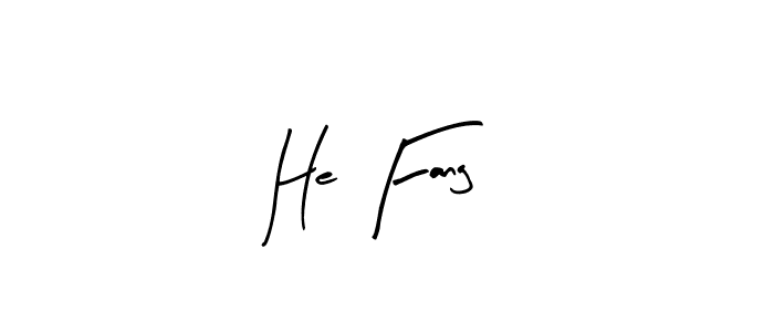 You can use this online signature creator to create a handwritten signature for the name He Fang. This is the best online autograph maker. He Fang signature style 8 images and pictures png