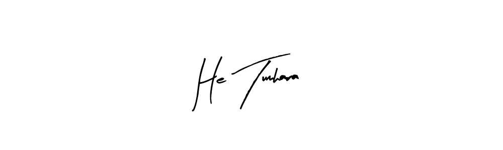 He Tumhara stylish signature style. Best Handwritten Sign (Arty Signature) for my name. Handwritten Signature Collection Ideas for my name He Tumhara. He Tumhara signature style 8 images and pictures png