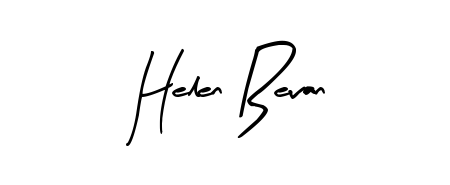 Design your own signature with our free online signature maker. With this signature software, you can create a handwritten (Arty Signature) signature for name Helen Bevan. Helen Bevan signature style 8 images and pictures png