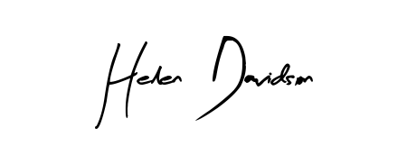 You should practise on your own different ways (Arty Signature) to write your name (Helen Davidson) in signature. Don't let someone else do it for you. Helen Davidson signature style 8 images and pictures png