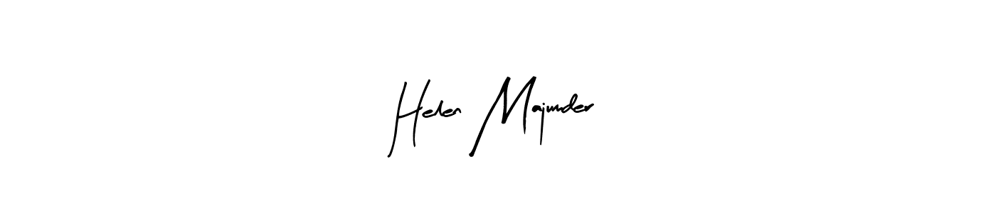 Make a beautiful signature design for name Helen Majumder. With this signature (Arty Signature) style, you can create a handwritten signature for free. Helen Majumder signature style 8 images and pictures png