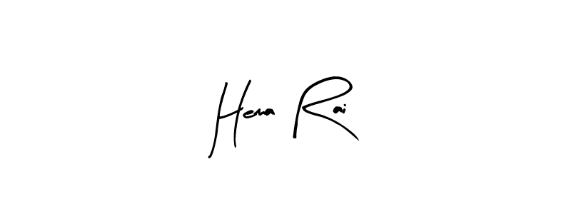 Make a beautiful signature design for name Hema Rai. With this signature (Arty Signature) style, you can create a handwritten signature for free. Hema Rai signature style 8 images and pictures png