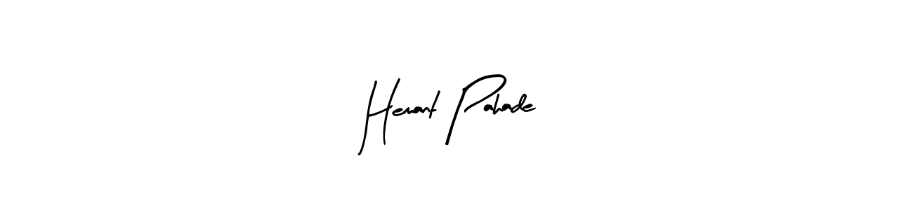 Also we have Hemant Pahade name is the best signature style. Create professional handwritten signature collection using Arty Signature autograph style. Hemant Pahade signature style 8 images and pictures png