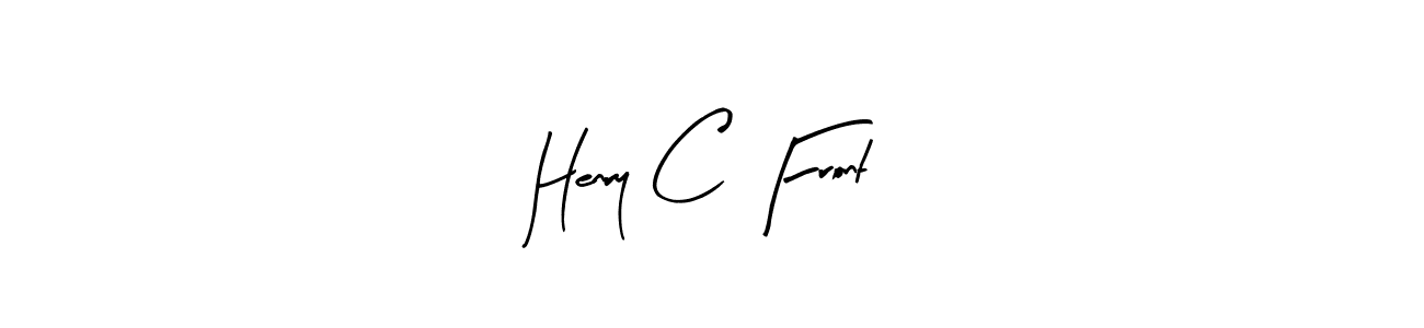 Make a beautiful signature design for name Henry C Front. Use this online signature maker to create a handwritten signature for free. Henry C Front signature style 8 images and pictures png