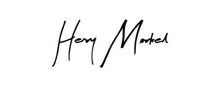 How to Draw Henry Morkel signature style? Arty Signature is a latest design signature styles for name Henry Morkel. Henry Morkel signature style 8 images and pictures png