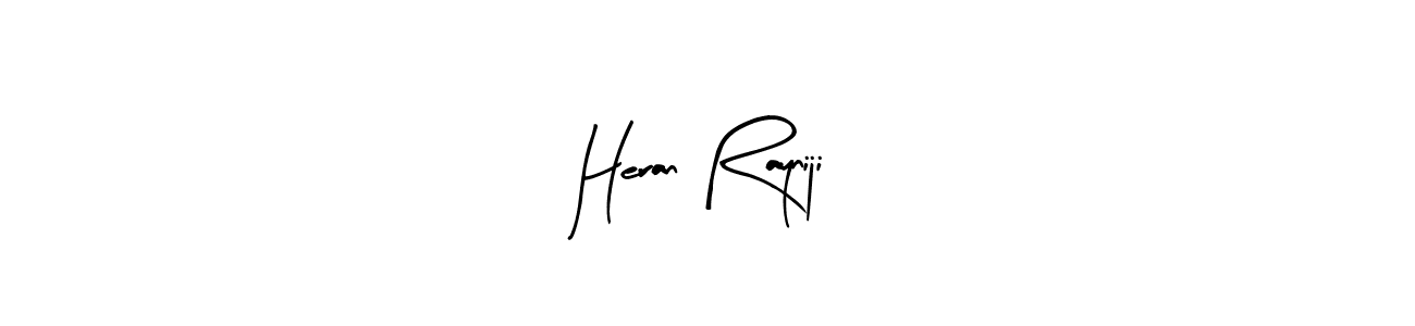 Use a signature maker to create a handwritten signature online. With this signature software, you can design (Arty Signature) your own signature for name Heran Rayniji. Heran Rayniji signature style 8 images and pictures png