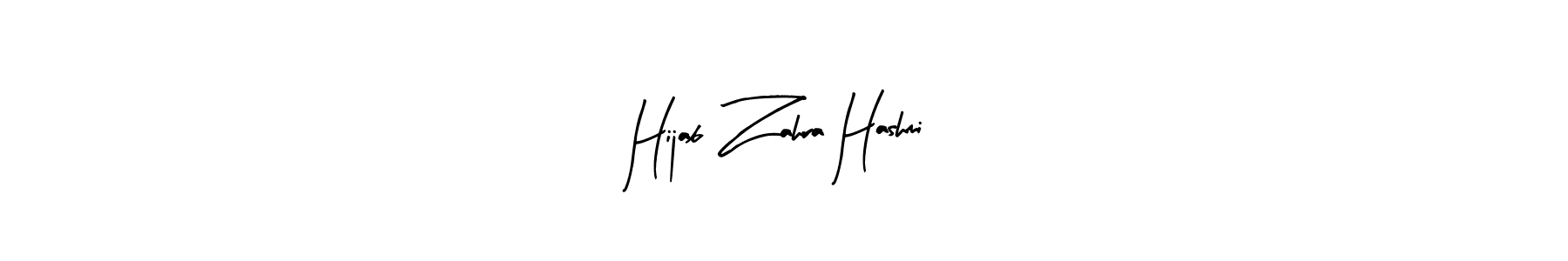 if you are searching for the best signature style for your name Hijab Zahra Hashmi. so please give up your signature search. here we have designed multiple signature styles  using Arty Signature. Hijab Zahra Hashmi signature style 8 images and pictures png