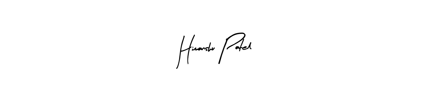 How to make Himanshu Patel signature? Arty Signature is a professional autograph style. Create handwritten signature for Himanshu Patel name. Himanshu Patel signature style 8 images and pictures png