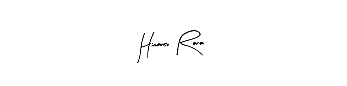 The best way (Arty Signature) to make a short signature is to pick only two or three words in your name. The name Himansu Rana include a total of six letters. For converting this name. Himansu Rana signature style 8 images and pictures png