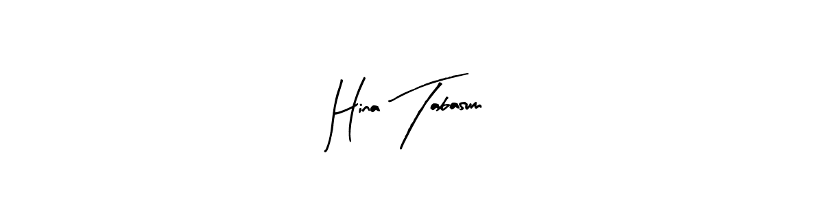 if you are searching for the best signature style for your name Hina Tabasum. so please give up your signature search. here we have designed multiple signature styles  using Arty Signature. Hina Tabasum signature style 8 images and pictures png