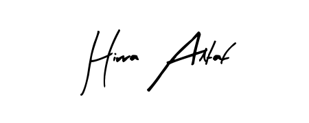 A timeless handwritten aesthetic for Hirra Altaf. The Arty Signature font gives your signature a handcrafted feel with natural curves. Hirra Altaf signature style 8 images and pictures png