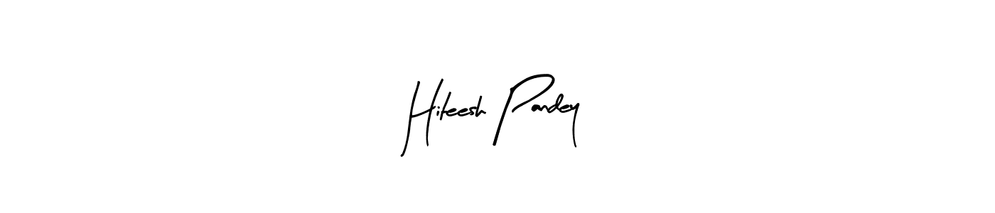 Also we have Hiteesh Pandey name is the best signature style. Create professional handwritten signature collection using Arty Signature autograph style. Hiteesh Pandey signature style 8 images and pictures png