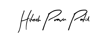 A dynamic signature style for Hitesh Pravin Patil using Arty Signature script. Designed to look authentic, handwritten, and professional. Hitesh Pravin Patil signature style 8 images and pictures png