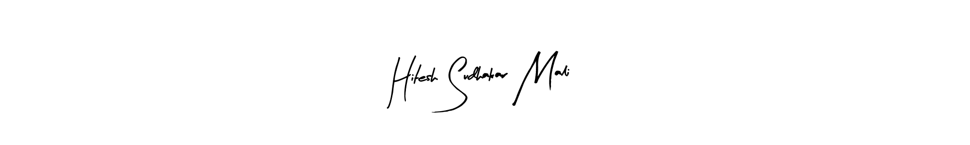 Best and Professional Signature Style for Hitesh Sudhakar Mali. Arty Signature Best Signature Style Collection. Hitesh Sudhakar Mali signature style 8 images and pictures png