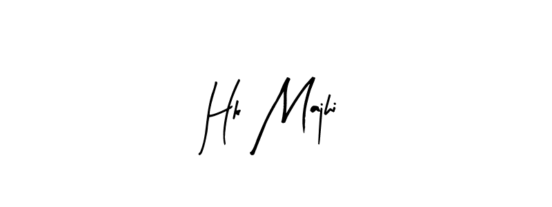 It looks lik you need a new signature style for name Hk Majhi. Design unique handwritten (Arty Signature) signature with our free signature maker in just a few clicks. Hk Majhi signature style 8 images and pictures png
