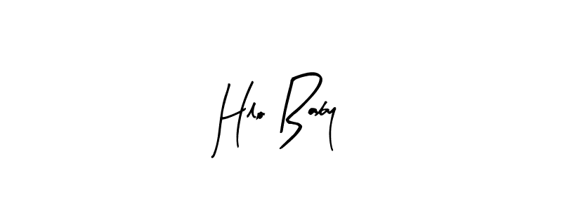 You can use this online signature creator to create a handwritten signature for the name Hlo Baby. This is the best online autograph maker. Hlo Baby signature style 8 images and pictures png