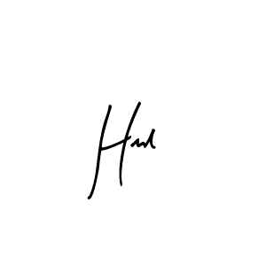 How to make Hml signature? Arty Signature is a professional autograph style. Create handwritten signature for Hml name. Hml signature style 8 images and pictures png