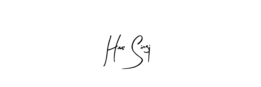 Similarly Arty Signature is the best handwritten signature design. Signature creator online .You can use it as an online autograph creator for name Hms Singj. Hms Singj signature style 8 images and pictures png