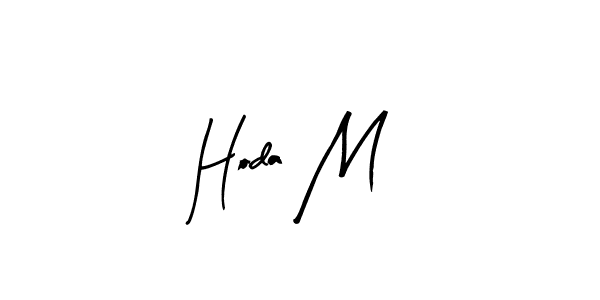 This is the best signature style for the Hoda M name. Also you like these signature font (Arty Signature). Mix name signature. Hoda M signature style 8 images and pictures png