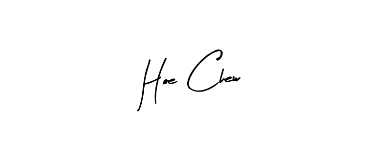 if you are searching for the best signature style for your name Hoe Chew. so please give up your signature search. here we have designed multiple signature styles  using Arty Signature. Hoe Chew signature style 8 images and pictures png