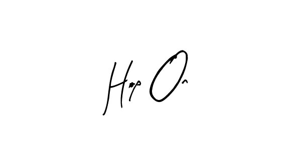 Hop On stylish signature style. Best Handwritten Sign (Arty Signature) for my name. Handwritten Signature Collection Ideas for my name Hop On. Hop On signature style 8 images and pictures png