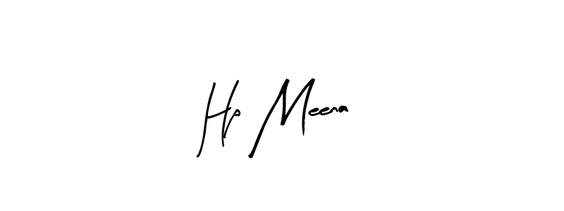 Hp Meena stylish signature style. Best Handwritten Sign (Arty Signature) for my name. Handwritten Signature Collection Ideas for my name Hp Meena. Hp Meena signature style 8 images and pictures png