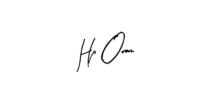 Use a signature maker to create a handwritten signature online. With this signature software, you can design (Arty Signature) your own signature for name Hp Oram. Hp Oram signature style 8 images and pictures png