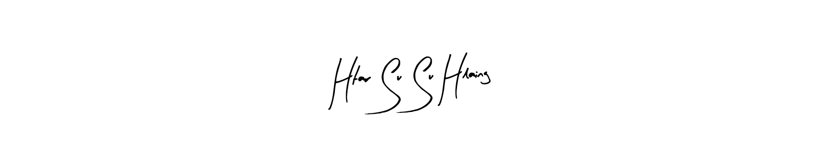 How to make Htar Su Su Hlaing signature? Arty Signature is a professional autograph style. Create handwritten signature for Htar Su Su Hlaing name. Htar Su Su Hlaing signature style 8 images and pictures png