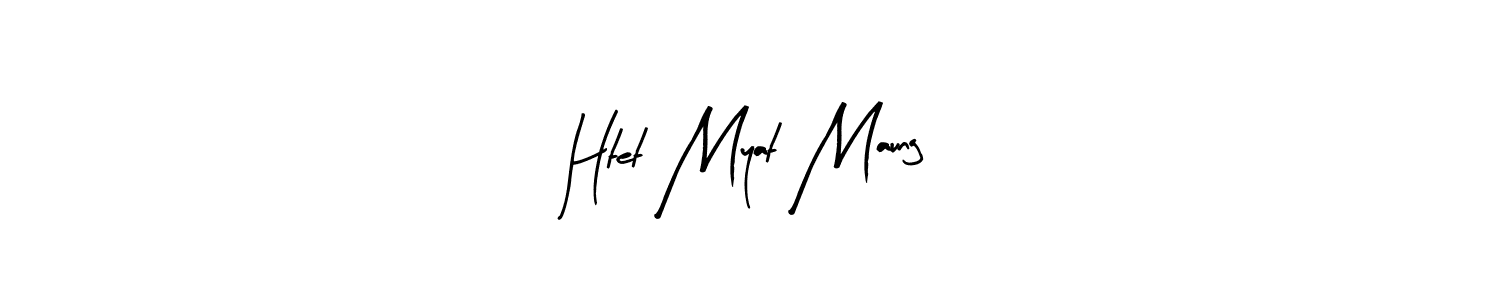 Use a signature maker to create a handwritten signature online. With this signature software, you can design (Arty Signature) your own signature for name Htet Myat Maung. Htet Myat Maung signature style 8 images and pictures png