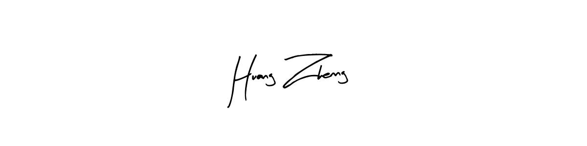 Design your own signature with our free online signature maker. With this signature software, you can create a handwritten (Arty Signature) signature for name Huang Zhenng. Huang Zhenng signature style 8 images and pictures png