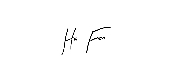 Hui Fen stylish signature style. Best Handwritten Sign (Arty Signature) for my name. Handwritten Signature Collection Ideas for my name Hui Fen. Hui Fen signature style 8 images and pictures png