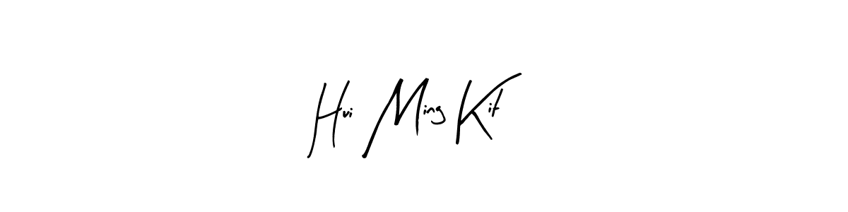 Make a beautiful signature design for name Hui Ming Kit. Use this online signature maker to create a handwritten signature for free. Hui Ming Kit signature style 8 images and pictures png