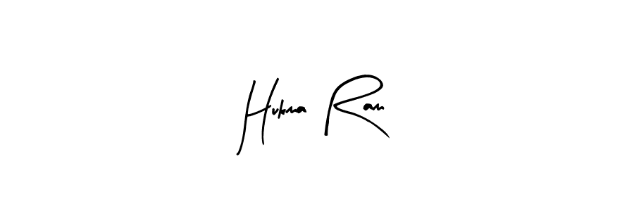 How to make Hukma Ram name signature. Use Arty Signature style for creating short signs online. This is the latest handwritten sign. Hukma Ram signature style 8 images and pictures png