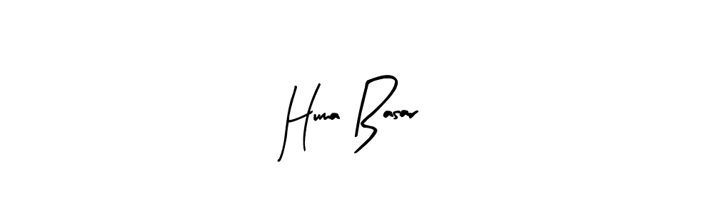 The best way (Arty Signature) to make a short signature is to pick only two or three words in your name. The name Huma Basar include a total of six letters. For converting this name. Huma Basar signature style 8 images and pictures png