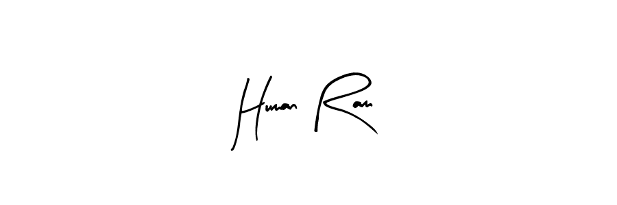 Arty Signature is a professional signature style that is perfect for those who want to add a touch of class to their signature. It is also a great choice for those who want to make their signature more unique. Get Human Ram name to fancy signature for free. Human Ram signature style 8 images and pictures png
