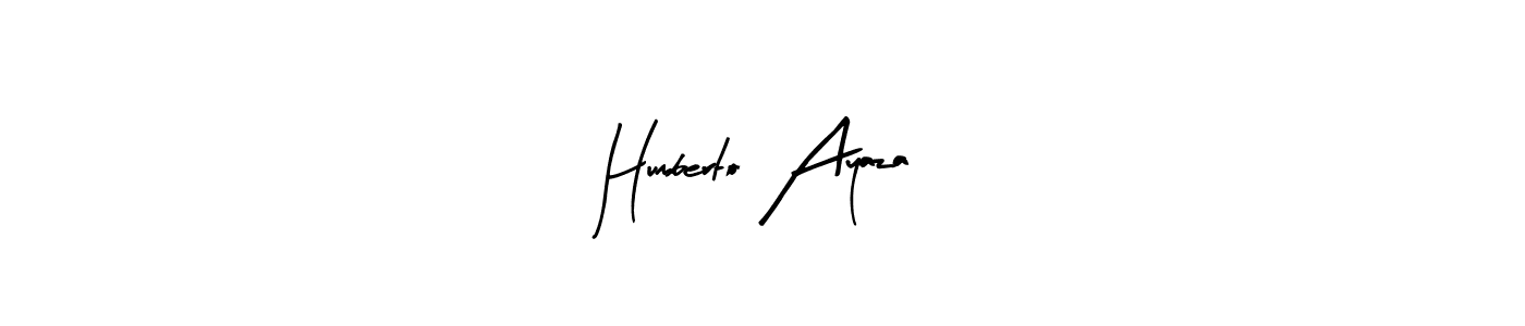 Also You can easily find your signature by using the search form. We will create Humberto Ayaza name handwritten signature images for you free of cost using Arty Signature sign style. Humberto Ayaza signature style 8 images and pictures png