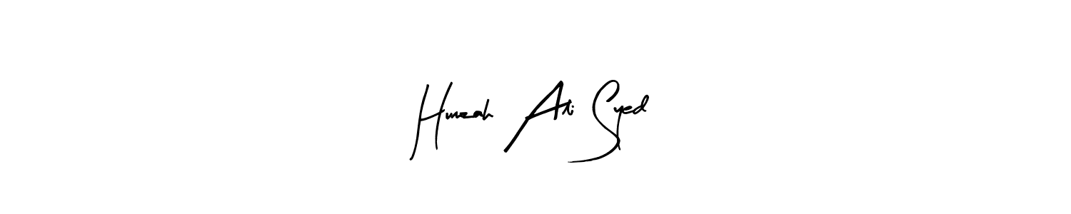 How to Draw Humzah Ali Syed signature style? Arty Signature is a latest design signature styles for name Humzah Ali Syed. Humzah Ali Syed signature style 8 images and pictures png