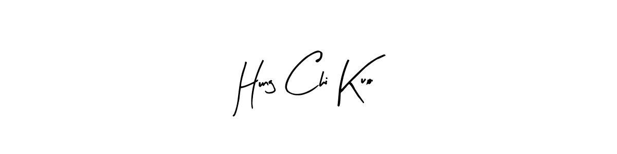 Use a signature maker to create a handwritten signature online. With this signature software, you can design (Arty Signature) your own signature for name Hung Chi Kuo. Hung Chi Kuo signature style 8 images and pictures png