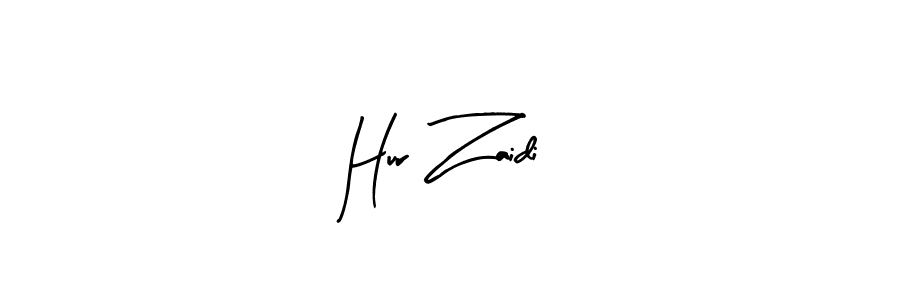 You can use this online signature creator to create a handwritten signature for the name Hur Zaidi. This is the best online autograph maker. Hur Zaidi signature style 8 images and pictures png