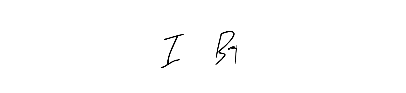 Design your own signature with our free online signature maker. With this signature software, you can create a handwritten (Arty Signature) signature for name I ❤️ Braj. I ❤️ Braj signature style 8 images and pictures png